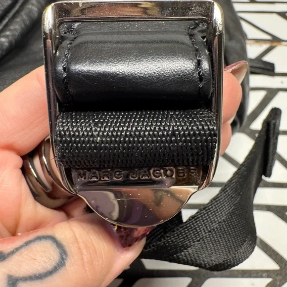 Marc Jacobs Black Leather Backpack - Picture 7 of 7